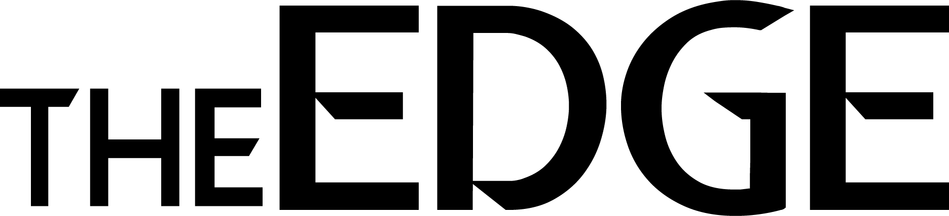 The Edge Black Logo